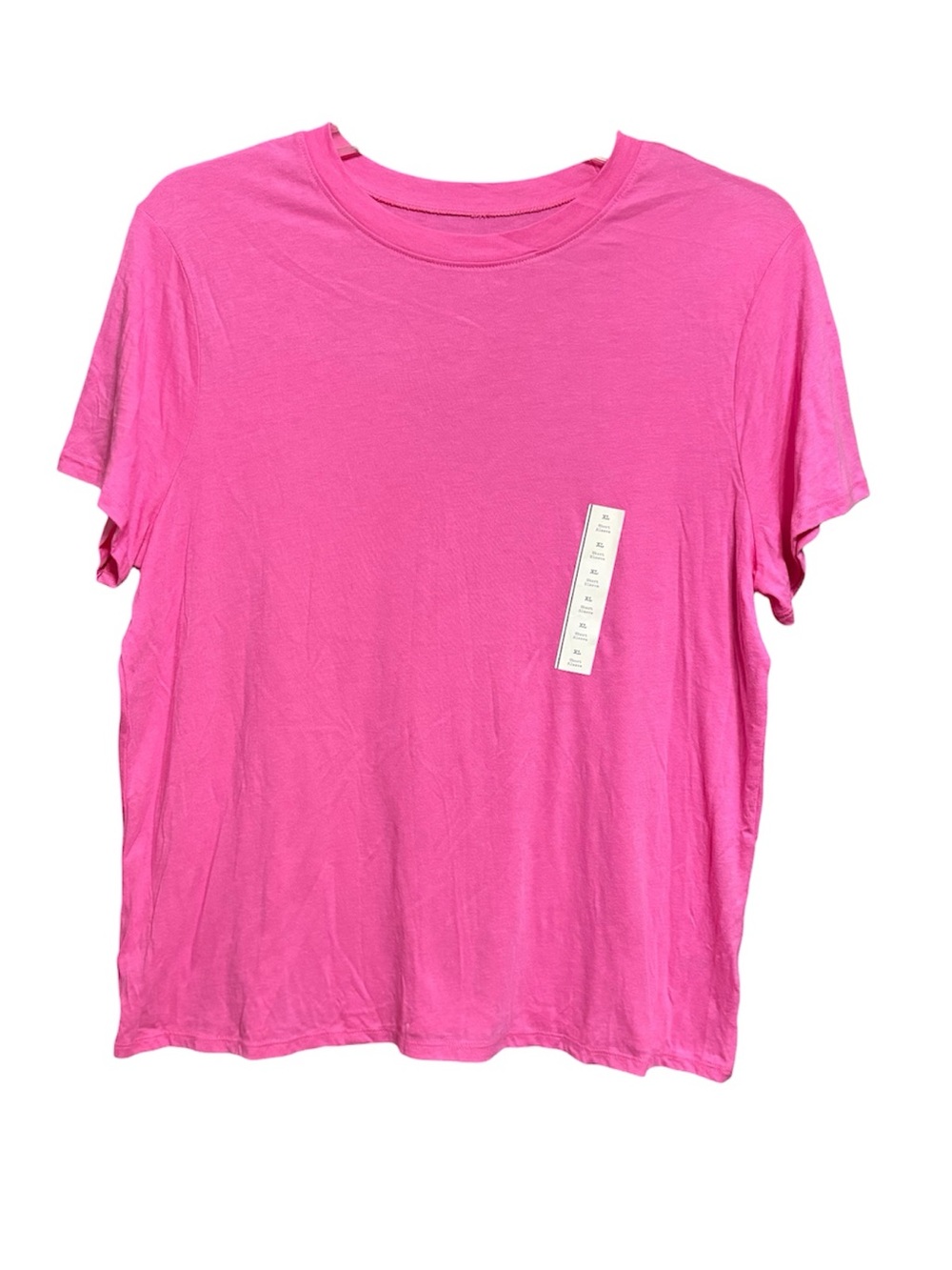 a new day Classic Crewneck T-Shirt - Hot Pink XL